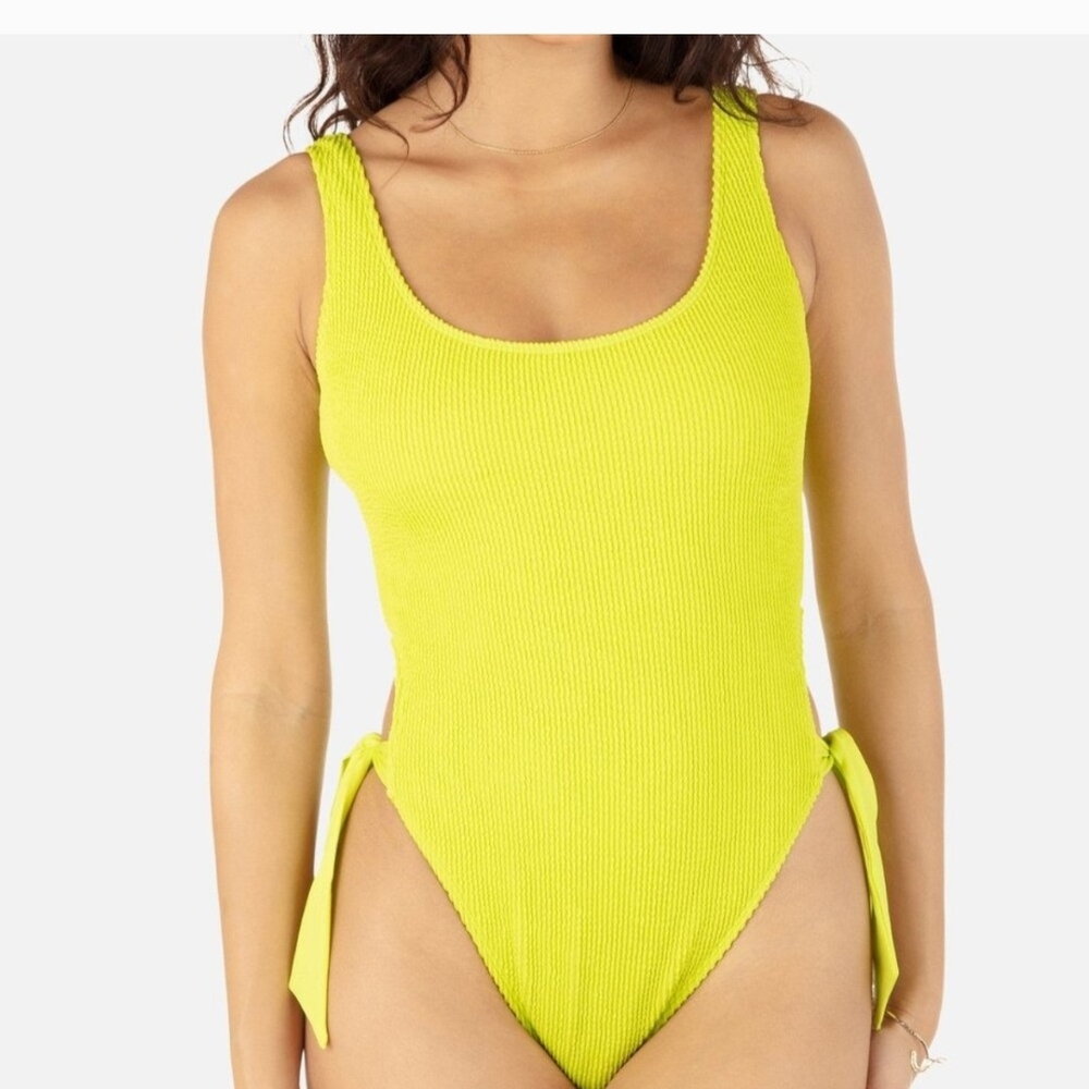 Hurley Green Women's One Piece Swimsuit